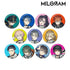 『MILGRAM -ミルグラム-』トレーディンググリッター缶バッジ vol.2(単位/BOX)